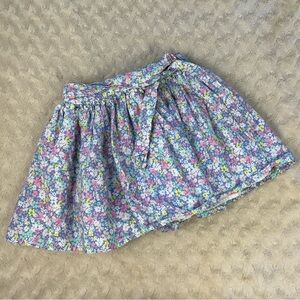 Carter’s Floral Skirt Size 4/5 Blue Pink